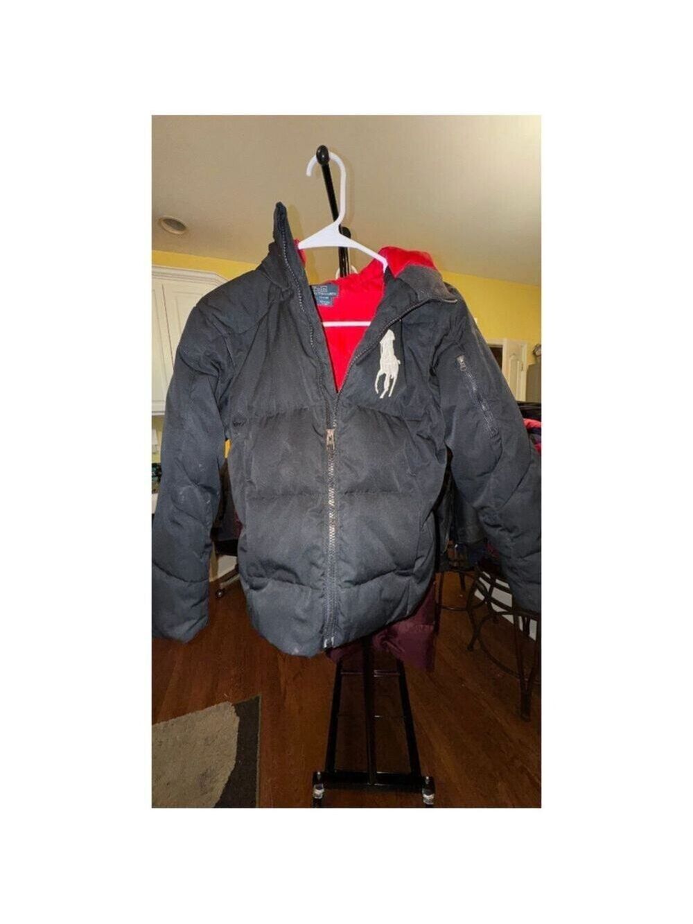 Polo Ralph Lauren Big Pony Hooded Down Jacket